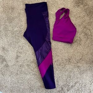 FABLETICS sports bra and leggings set